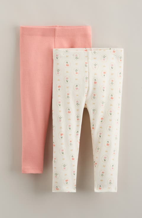 Assorted 2-Pack Cotton Leggings (Baby)