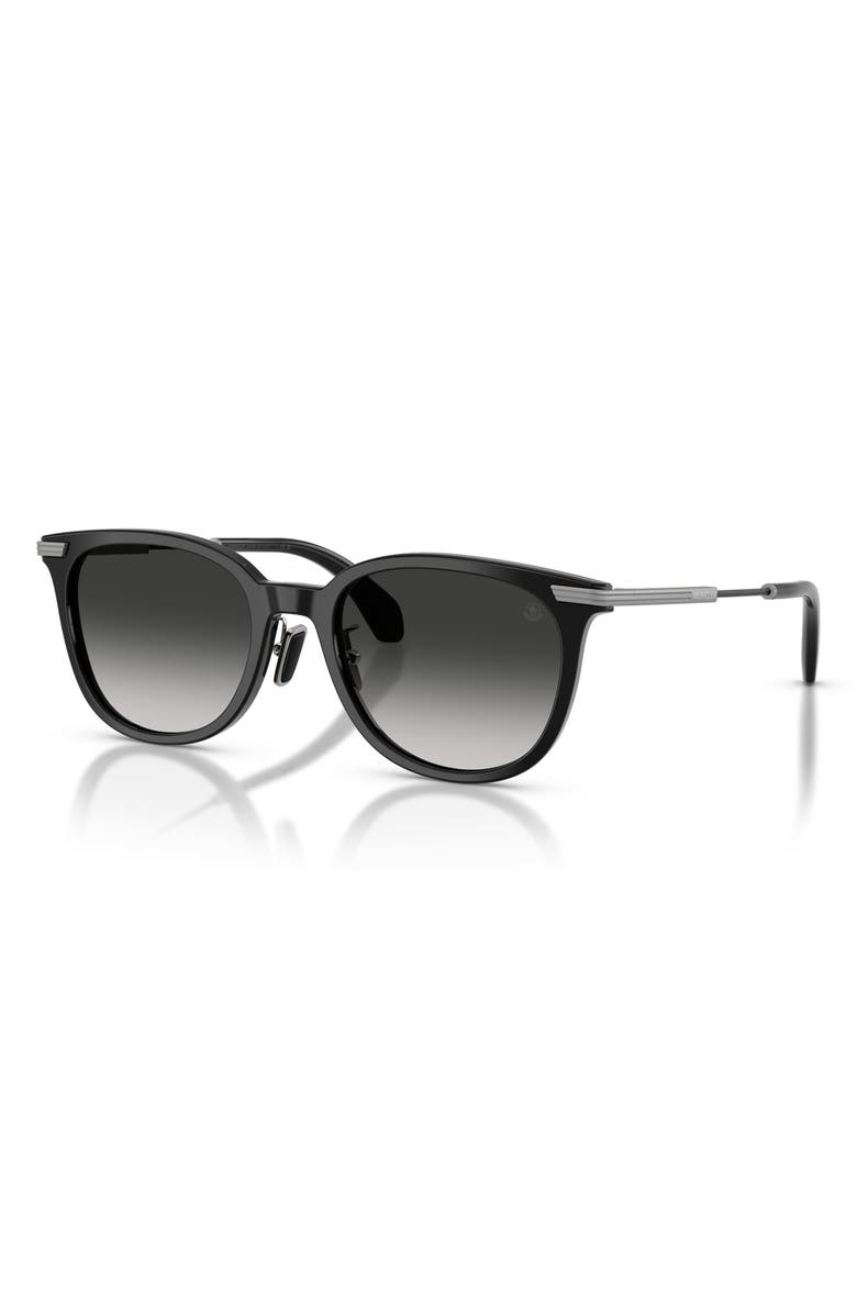 Moncler Korra 52mm Oval Sunglasses, Alternate, color, 
