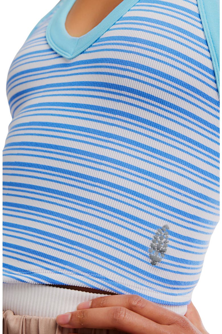 All Clear Rib Racerback Tank, Alternate, color, BRIGHT BLUE