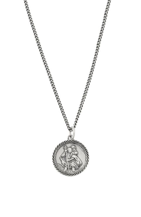 Saint Christopher Pendant Necklace