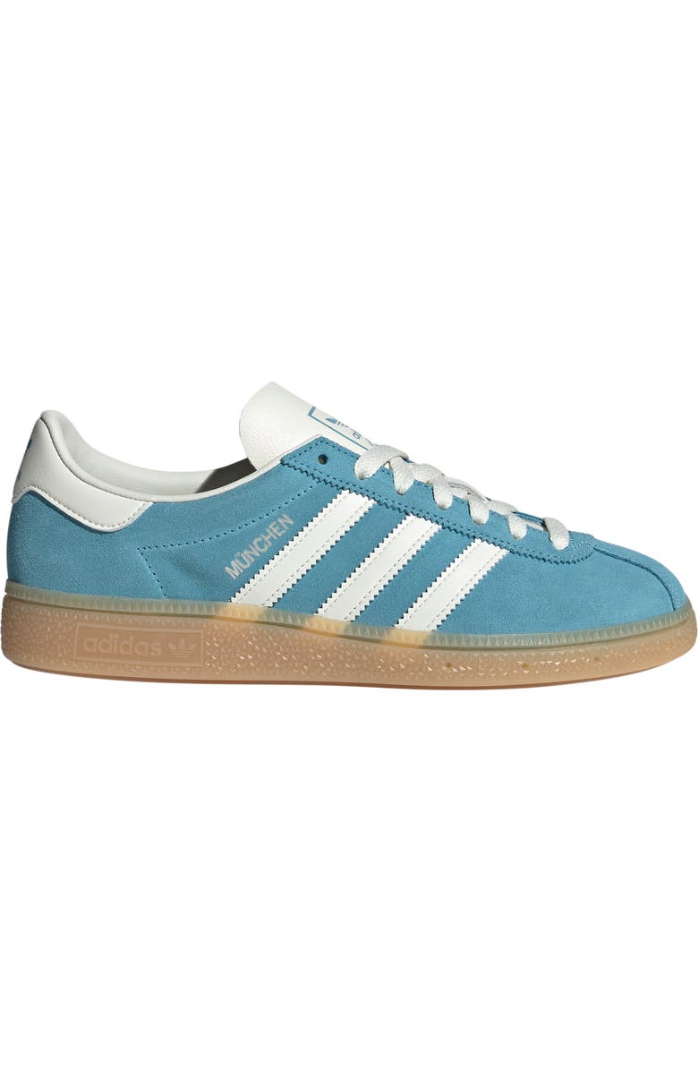 adidas München Sneaker, Alternate, color, Blue/ Off White/ Silver