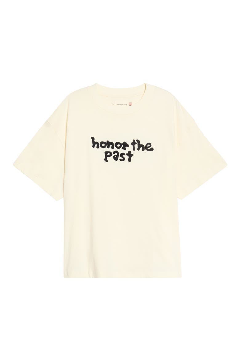 Honor the Past Cotton Graphic T-Shirt, Main, color, BONE