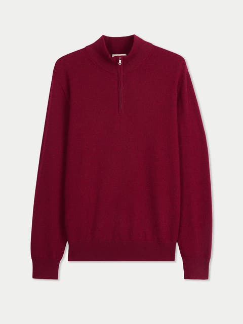 Timeless Half-Zip Cashmere Sweater