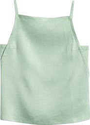 Theory Apron Linen Blend Tank