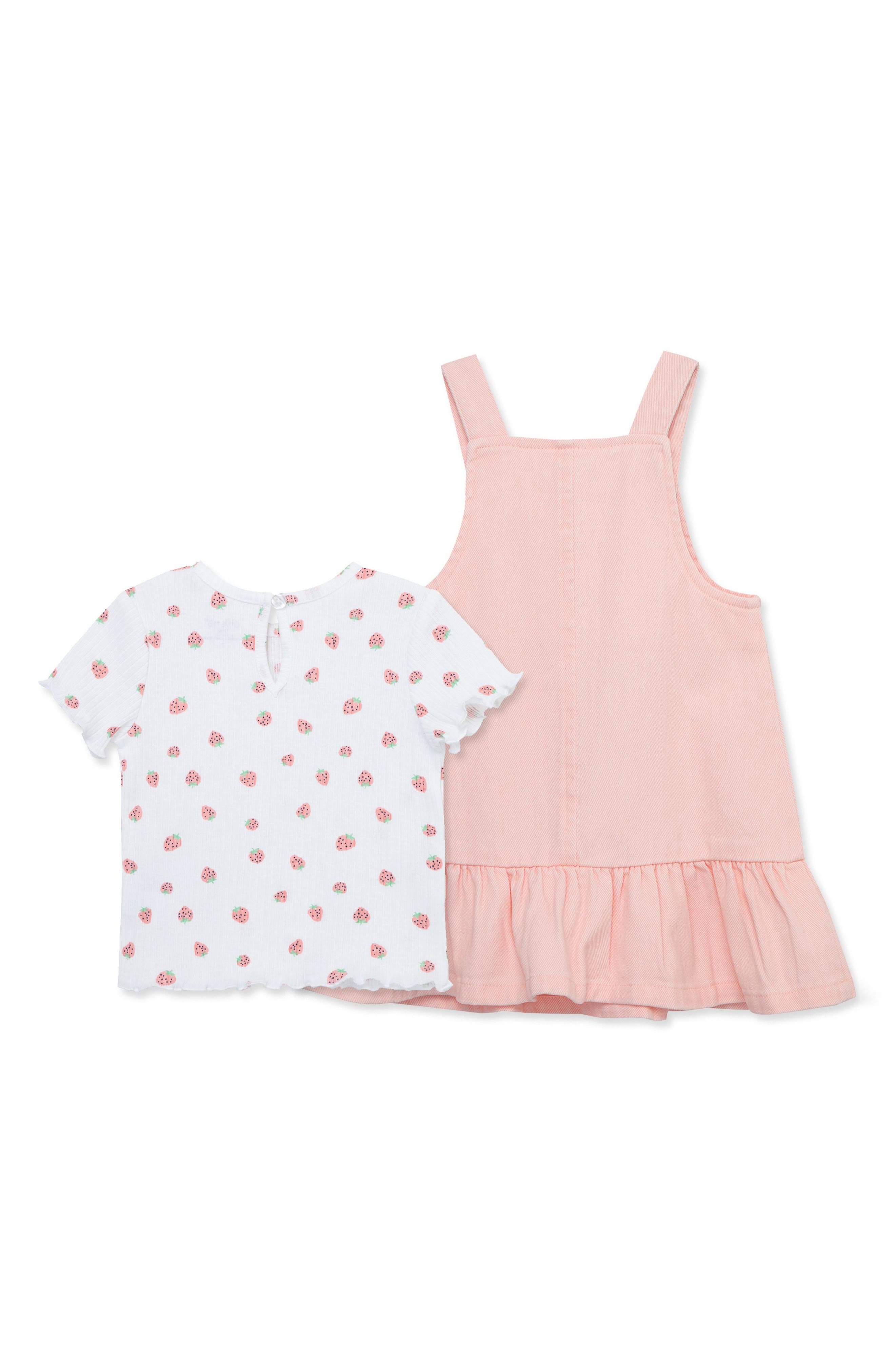 Little Me Strawberry T-Shirt & Jumper Set | Nordstromrack