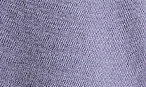 Vince Boiled Cashmere Crewneck Sweater In Purple