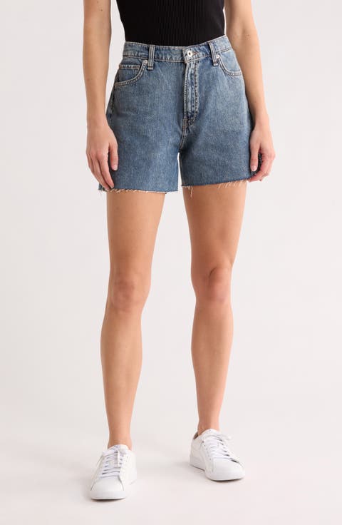 Retro Denim Cutoff Shorts (Easton)