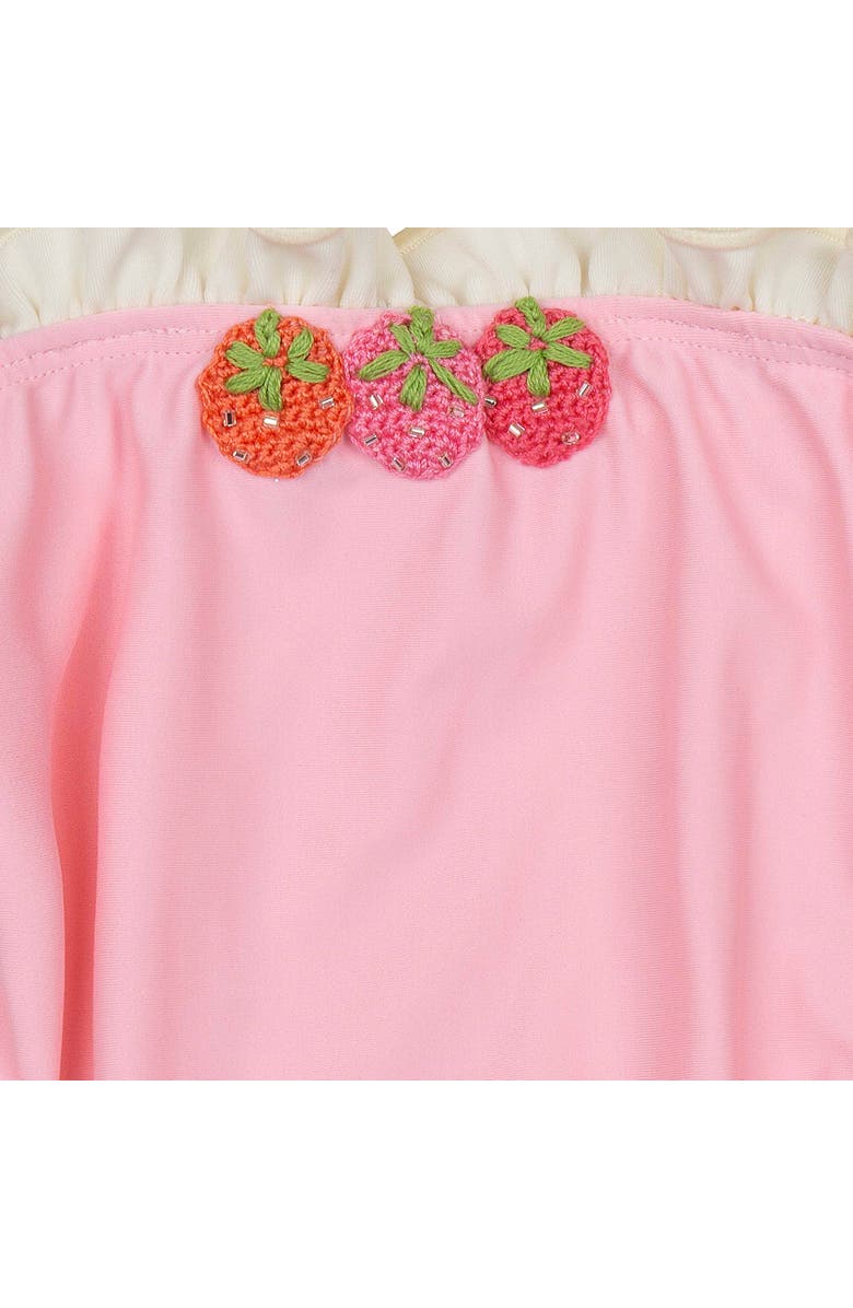 Wild Wawa Strawberry Swimsuit, Alternate, color, Sorbet Pink