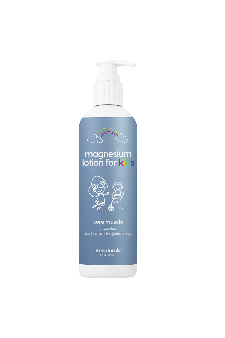 Magnesium Lotion for Kids, Sore Muscle, 8fl oz, Main, color, None