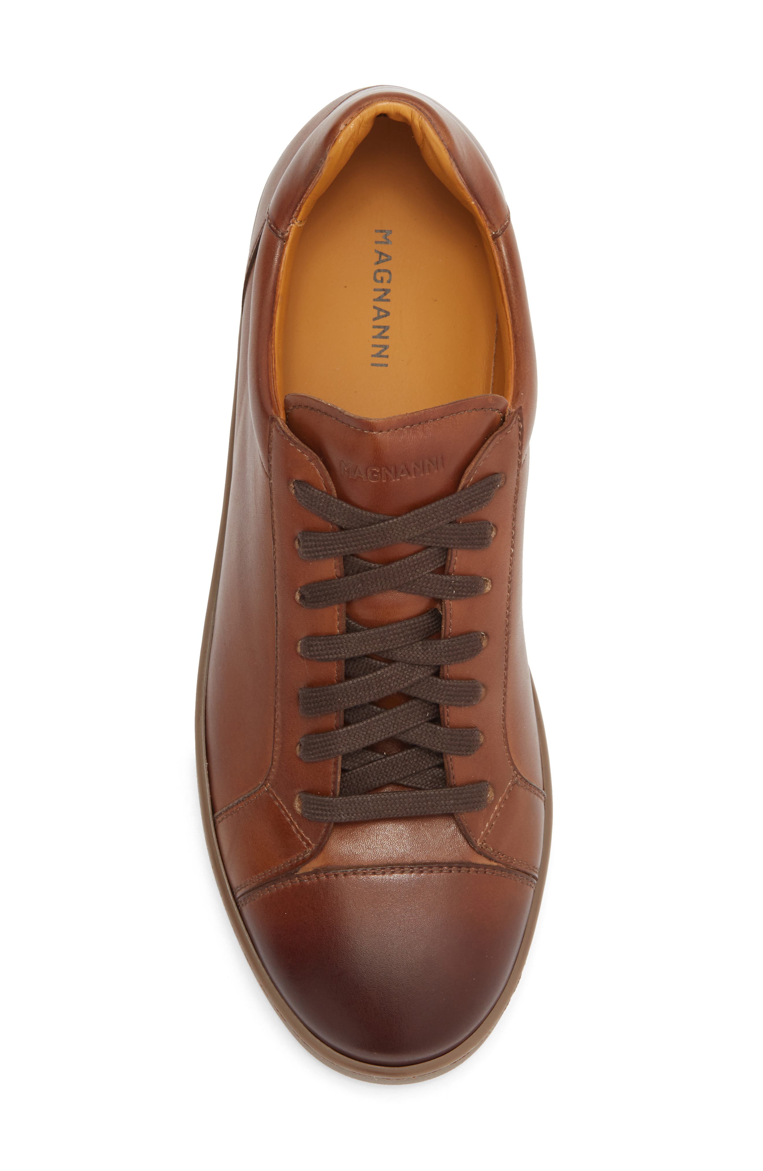Elonso Cap Toe Sneaker, Alternate, color, TABACO