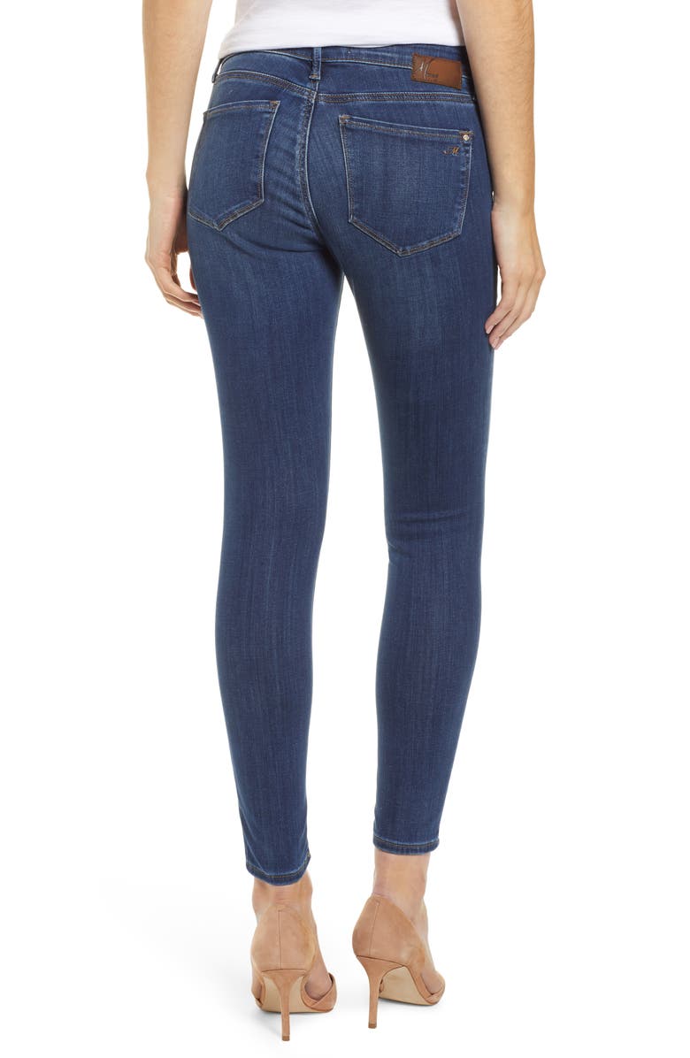 Mavi Jeans Adriana Skinny Jeans, Alternate, color, 