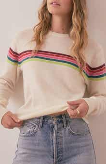 Marine Layer Harper Stripe Cashmere Sweater