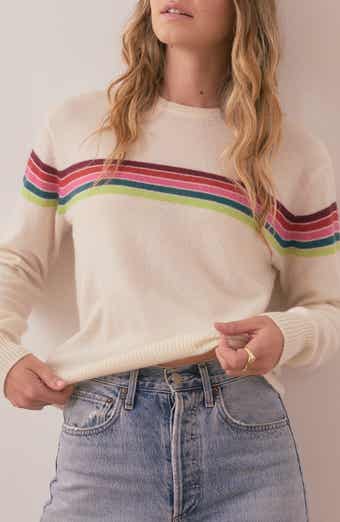 Marine Layer Harper Stripe Cashmere Sweater