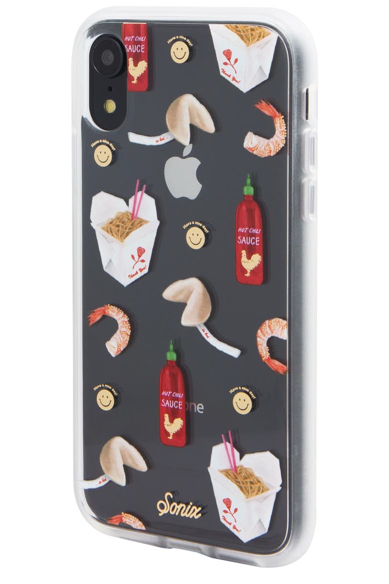 Take Out iPhone X/xs, XR & X Max Case, Alternate, color, RED