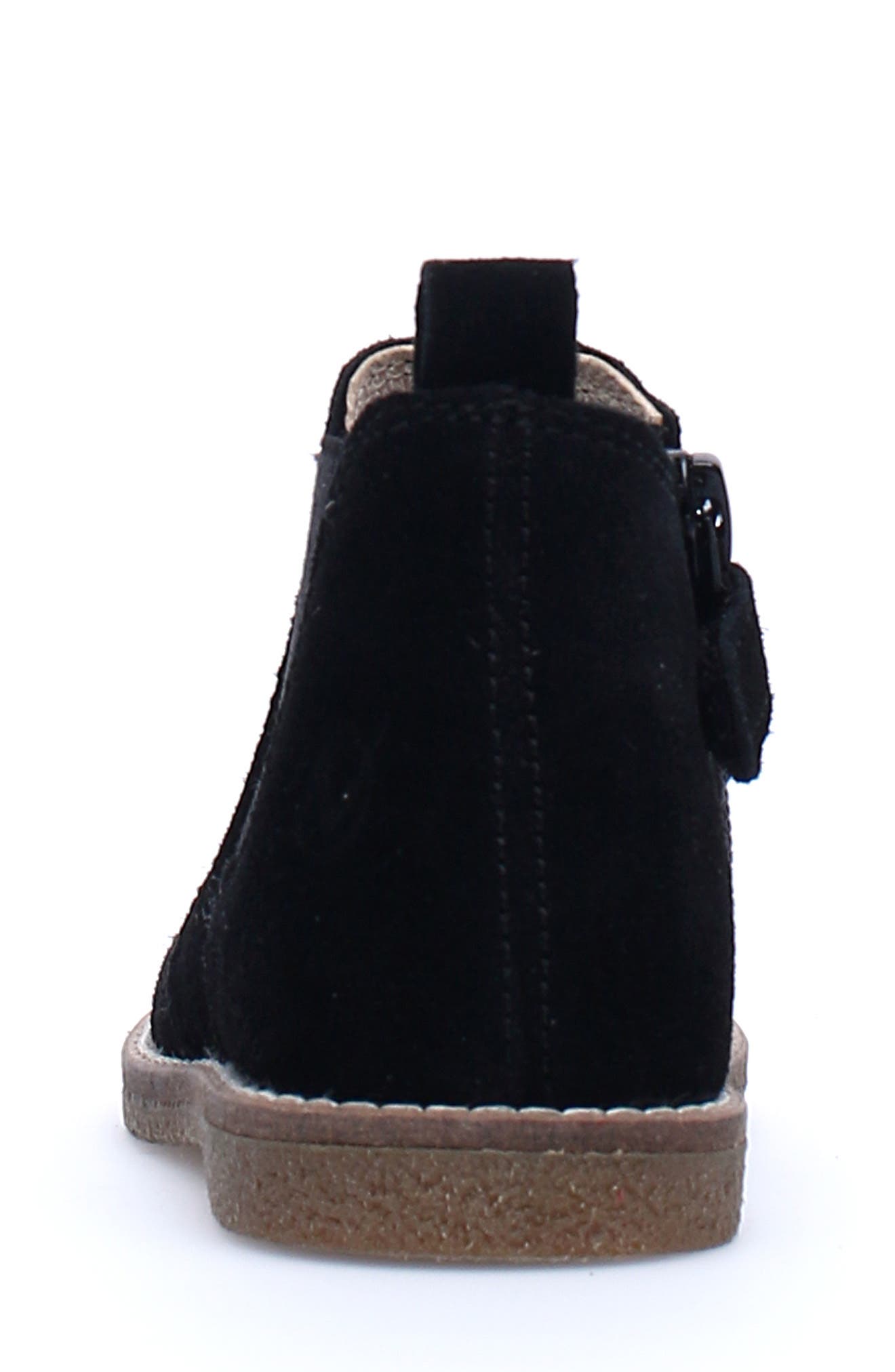 Naturino Arthur Chelsea Boot, Alternate, color, Black Suede