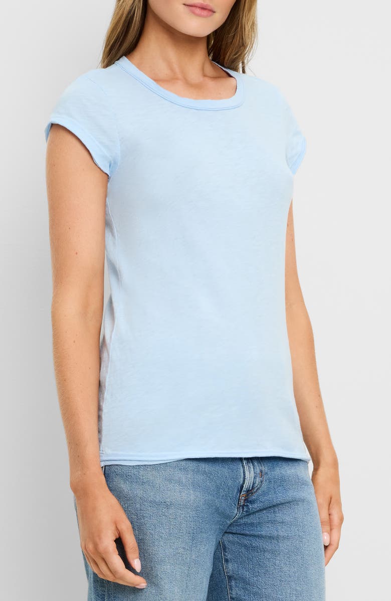 Michael Stars Slub Crewneck Tee, Alternate, color, Sky