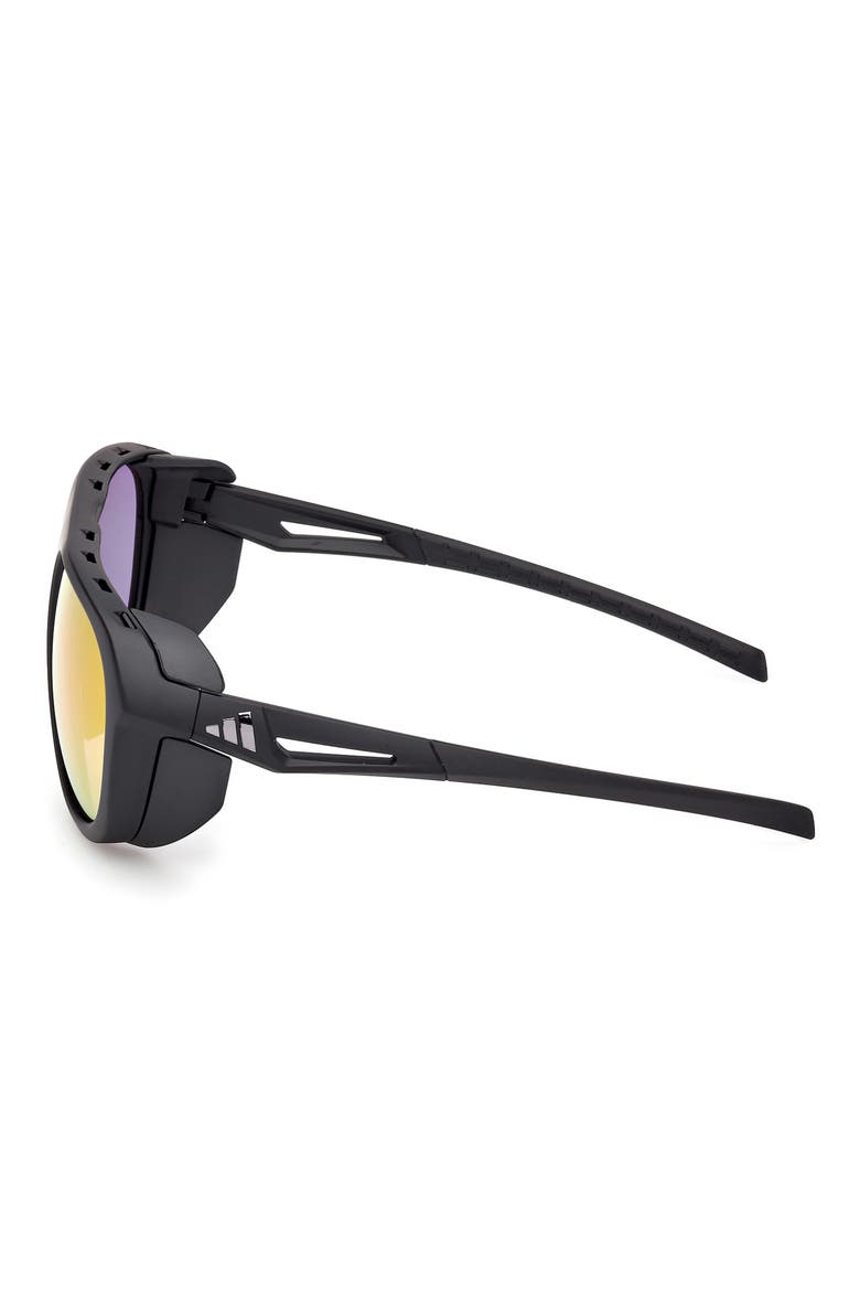 Pilot Sunglasses, Alternate, color, MATTE BLACK/ GRADIENT
