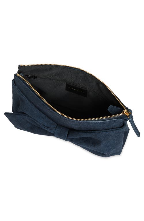 REBECCA MINKOFF REBECCA MINKOFF BOW DENIM CLUTCH