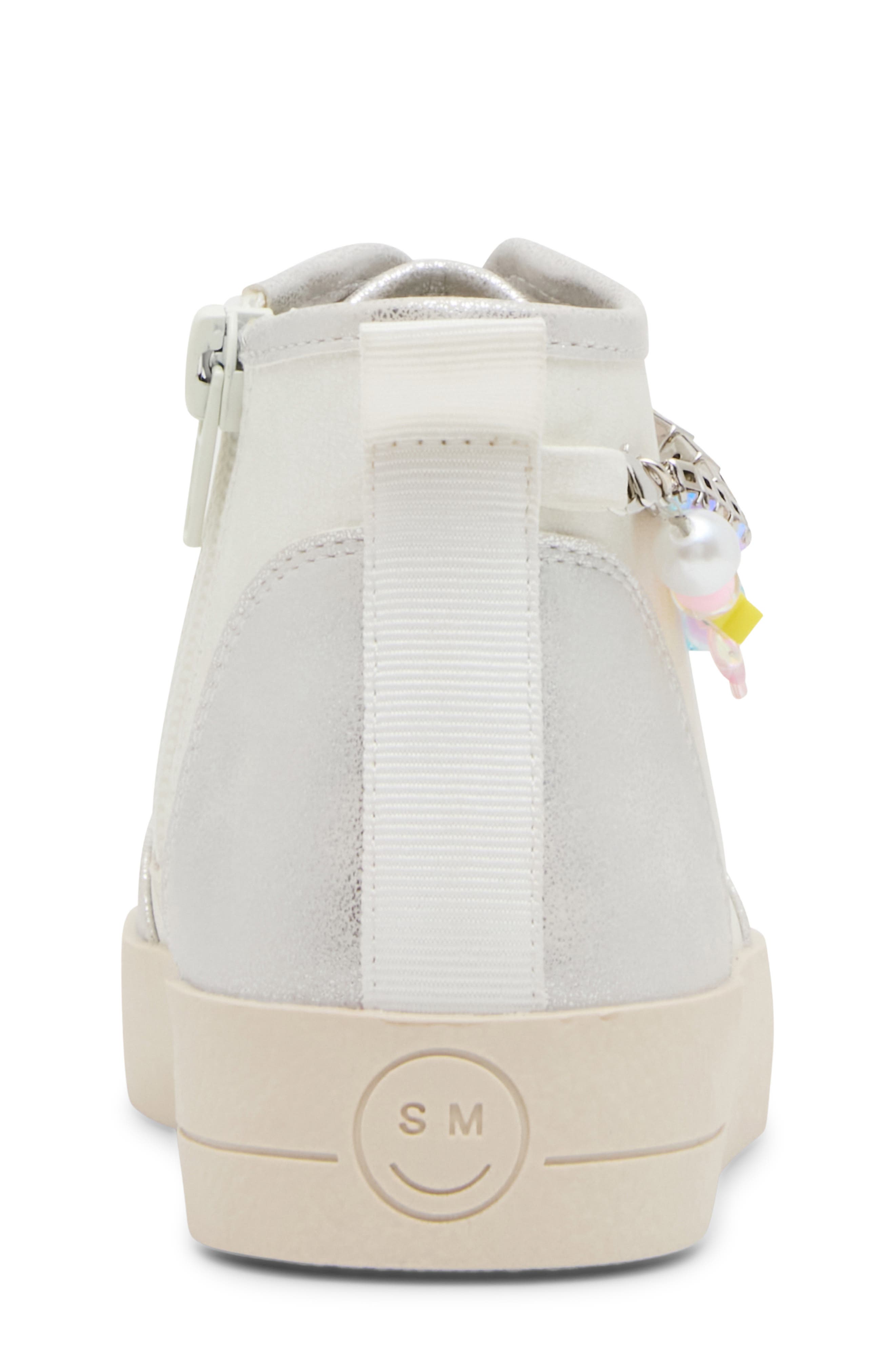 Kids' Jbelleza High Top Sneaker, Alternate, color, WHITE MULTI