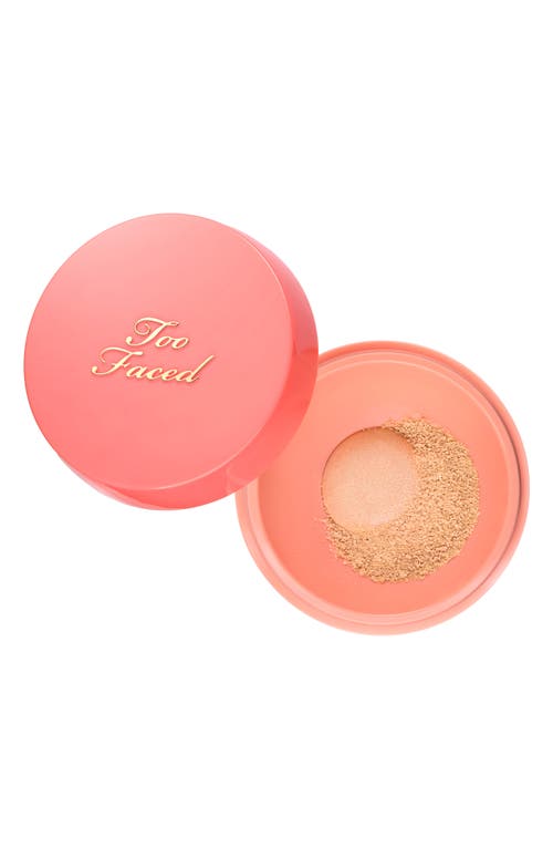 Too Faced Peach Perfector Loose Setting Powder In Golden Peach