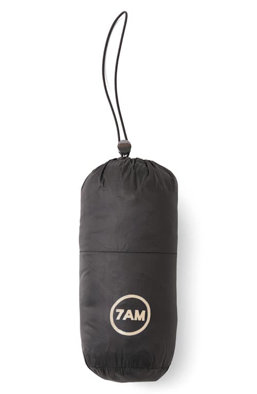 7 A.m. Enfant Kids' Roll Me Packable Puffer Jacket In Black
