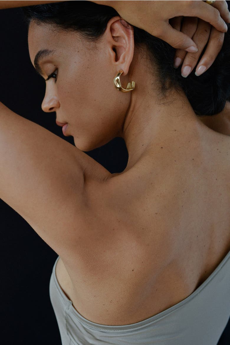 Sanne Earrings`, Alternate, color, Brass