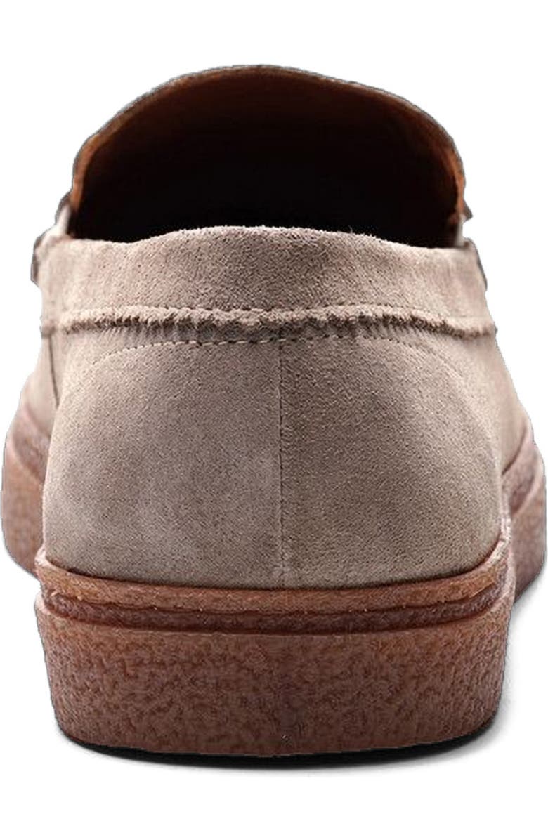 CARLOS SANTANA Baez Tassel Sneaker, Alternate, color, Earth Grey Suede