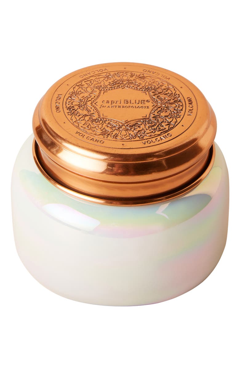 Anthropologie Home Capri Iridescent Jar Candle, Alternate, color,