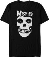 Misfits Men's Misfits Classic Fiend Skull Logo Graphic T-Shirt