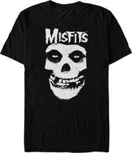 Misfits Men's Misfits Classic Fiend Skull Logo Graphic T-Shirt