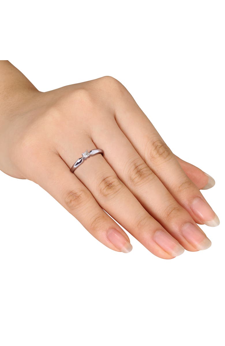 Julianna B. Diamond Solitaire Engagement Ring 10k, Alternate, color,