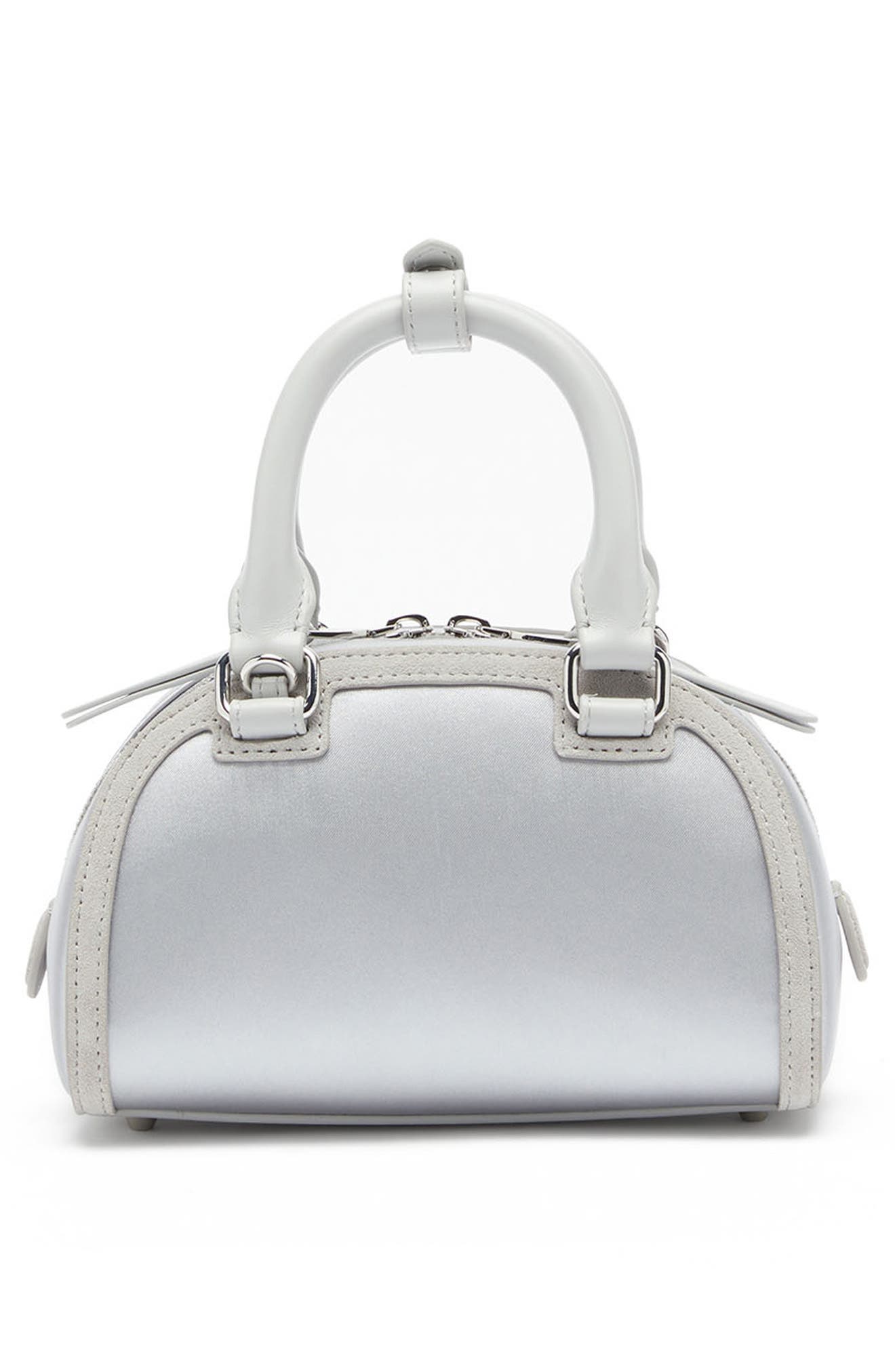 DIESEL<sup>®</sup> Mini 1DR Dome Bowling Bag, Alternate, color, Grey