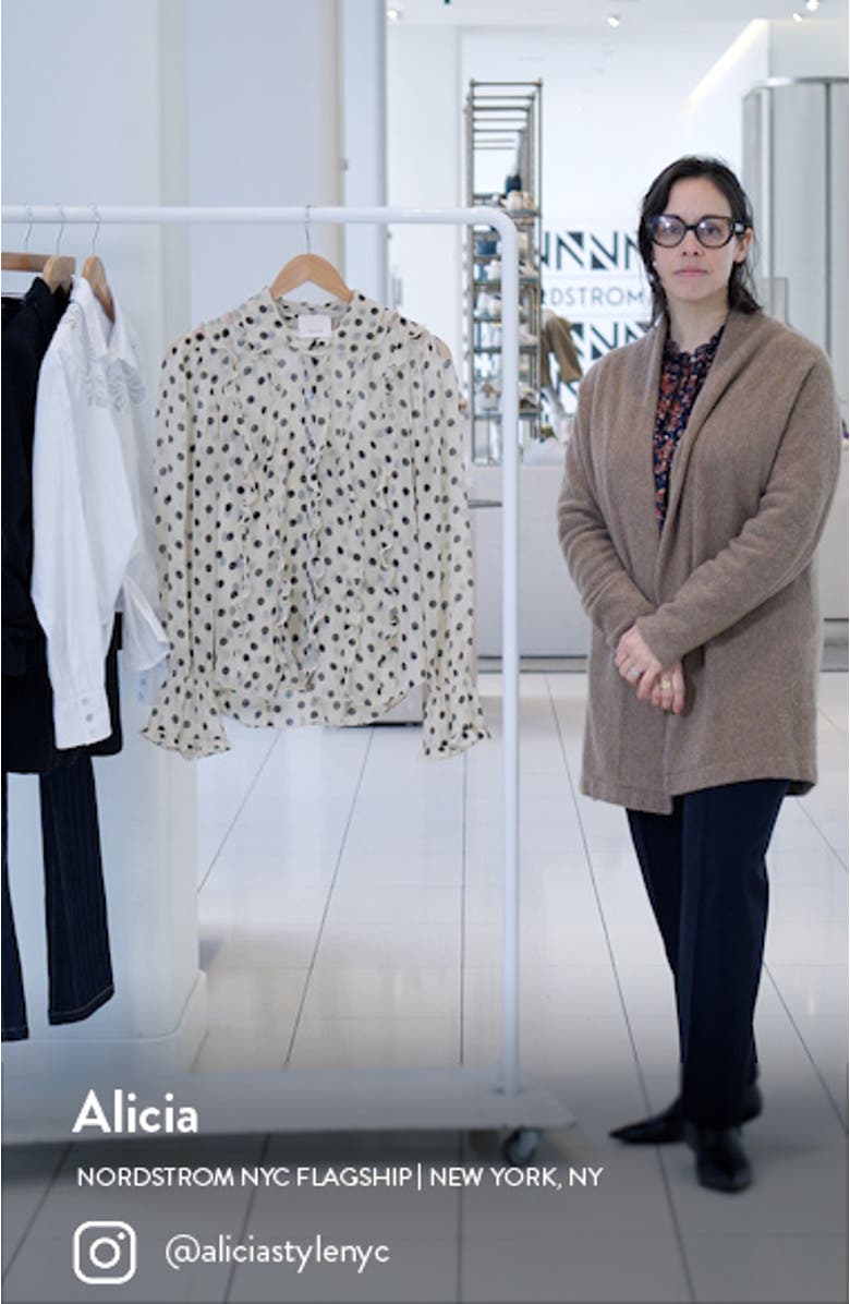 Estelle Polka Dot Button-Up Shirt, sales video thumbnail