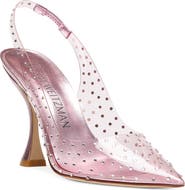 Stuart Weitzman Glam Xcurve Slingback Pump
