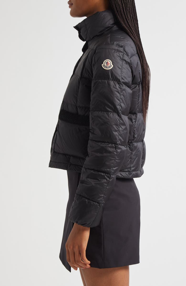 Moncler Jarcieu Down Jacket, Alternate, color, Black