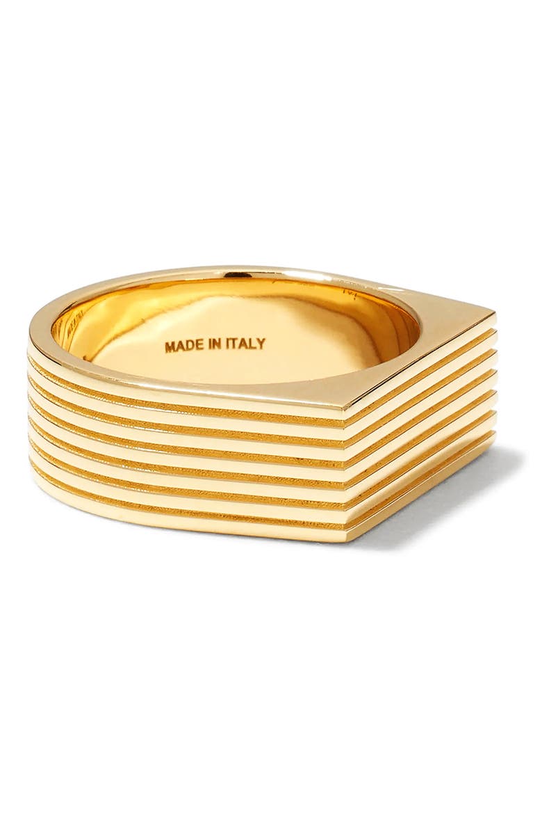 Aurelia Signet Ring, Alternate, color, YELLOW GOLD