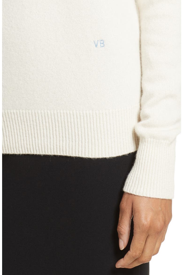 Cashmere Turtleneck Sweater, Alternate, color, VANILLA