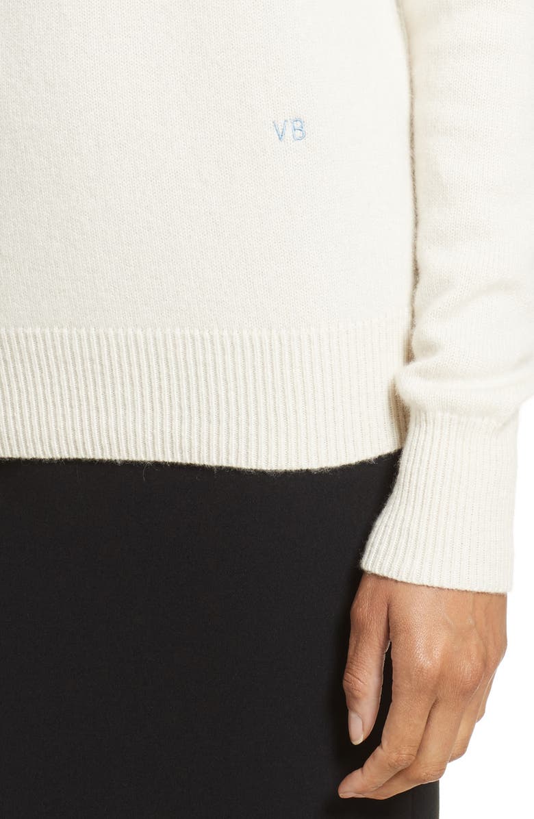 Victoria Beckham Cashmere Turtleneck Sweater, Alternate, color, 