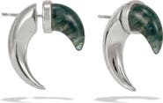 Awe Inspired x Jhené Aiko Stone Saber-Tooth Front/Back Earrings