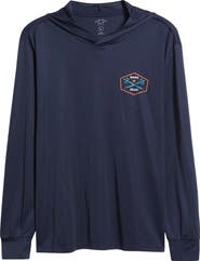 DARK SEAS Progressive UPF Hooded Long Sleeve T-Shirt