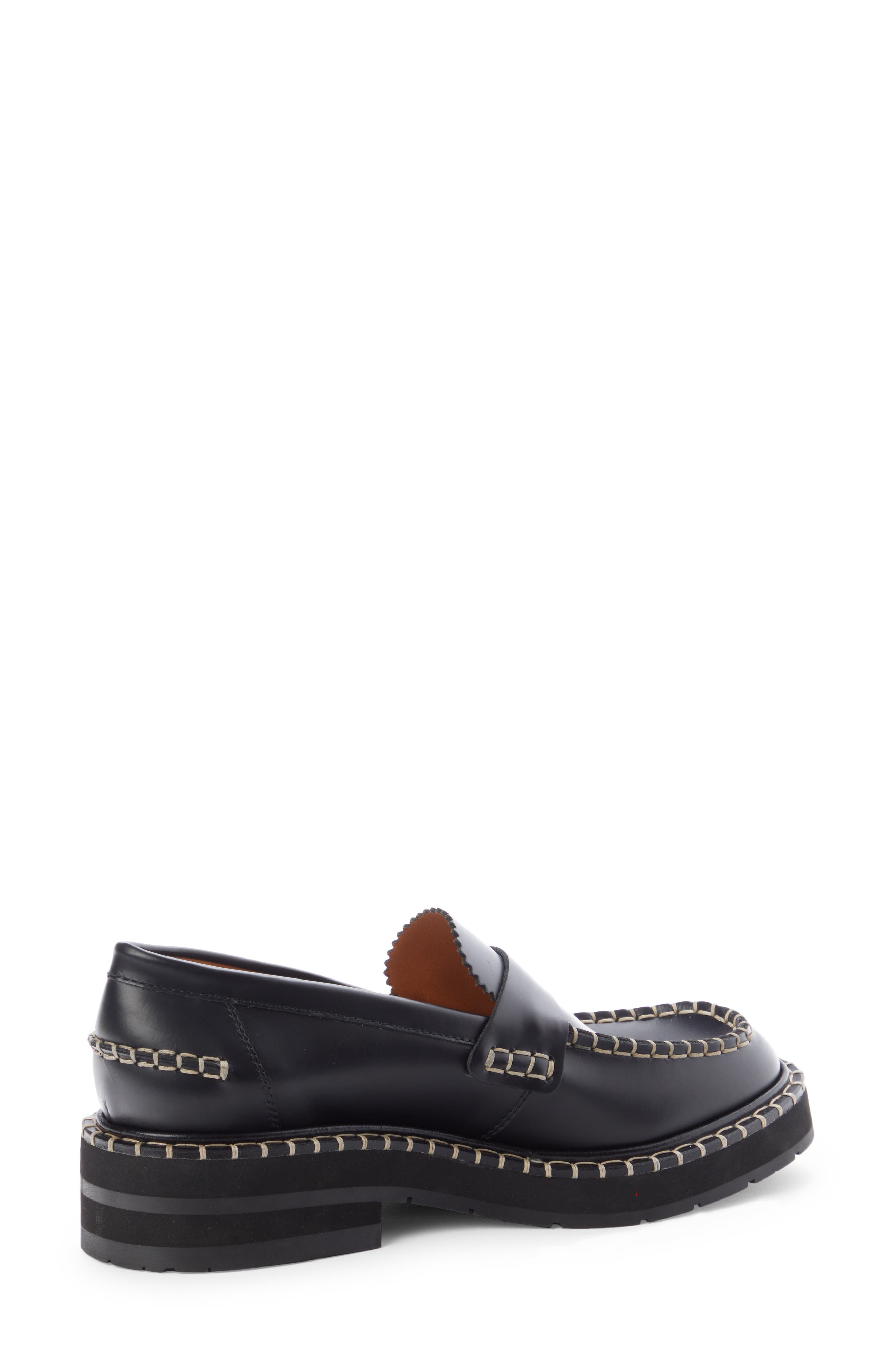 Chloé Noua Stitch Detail Loafer, Alternate, color, 
