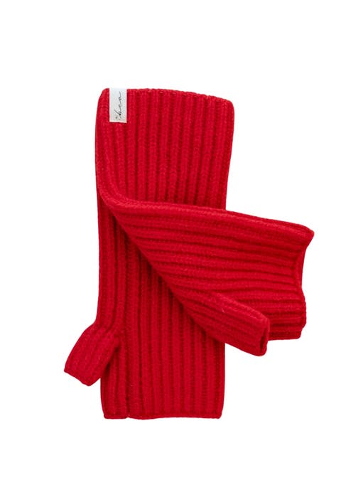 Cashmere & Merino Ribbed Wrist Warmers