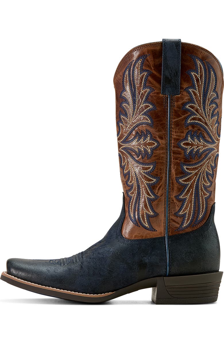 Ariat Hustler Western Boot, Alternate, color, Blue