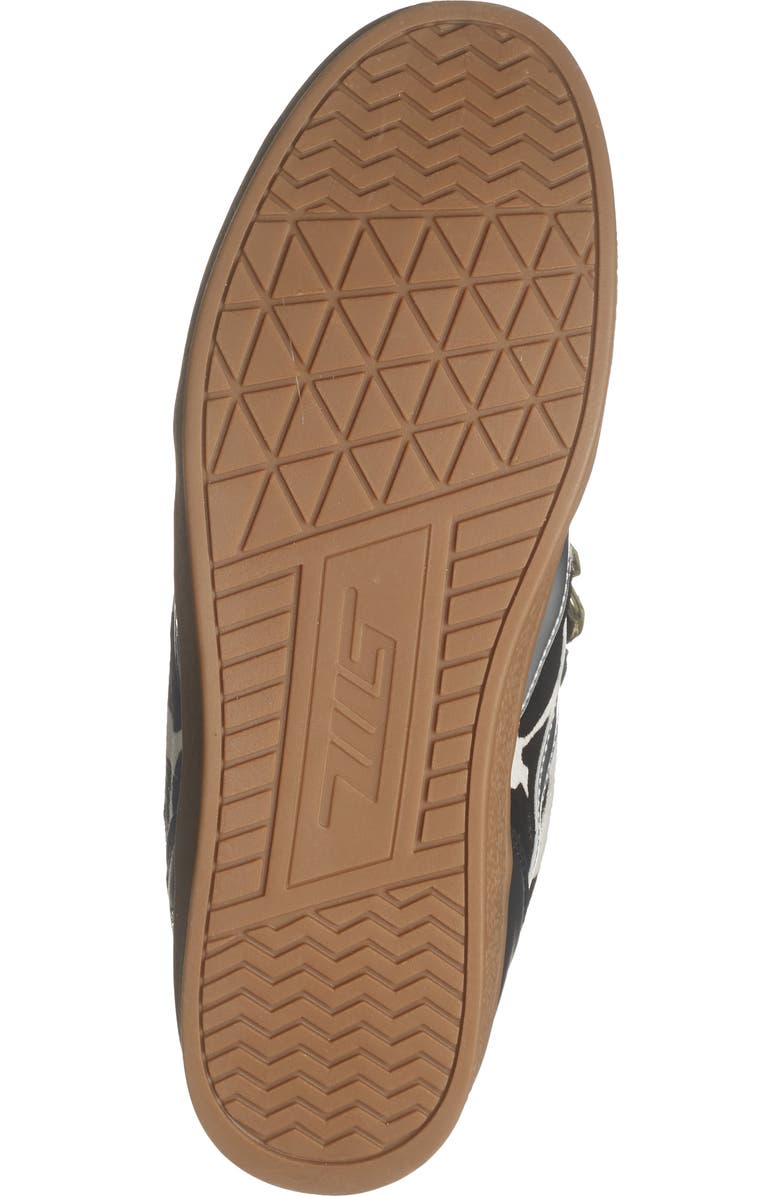 Steve Madden Wyatt Calf Hair Sneaker, Alternate, color, Black / White Calf Hair