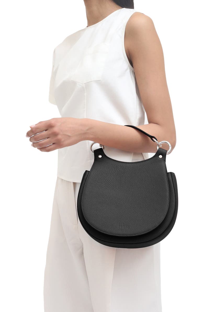 behno Mini Tilda Leather Saddle Bag, Alternate, color,