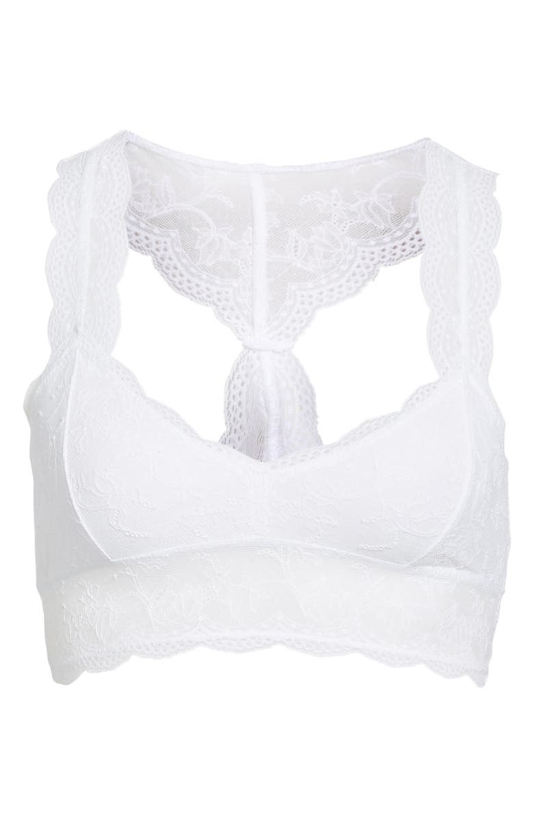 BP. Undercover Lace Halter Bralette, Main, color, 