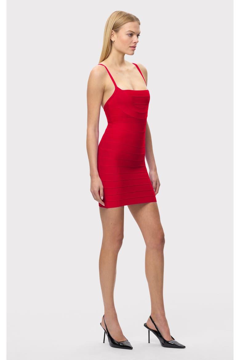 The Dance Floor Dress, Alternate, color, CHILI