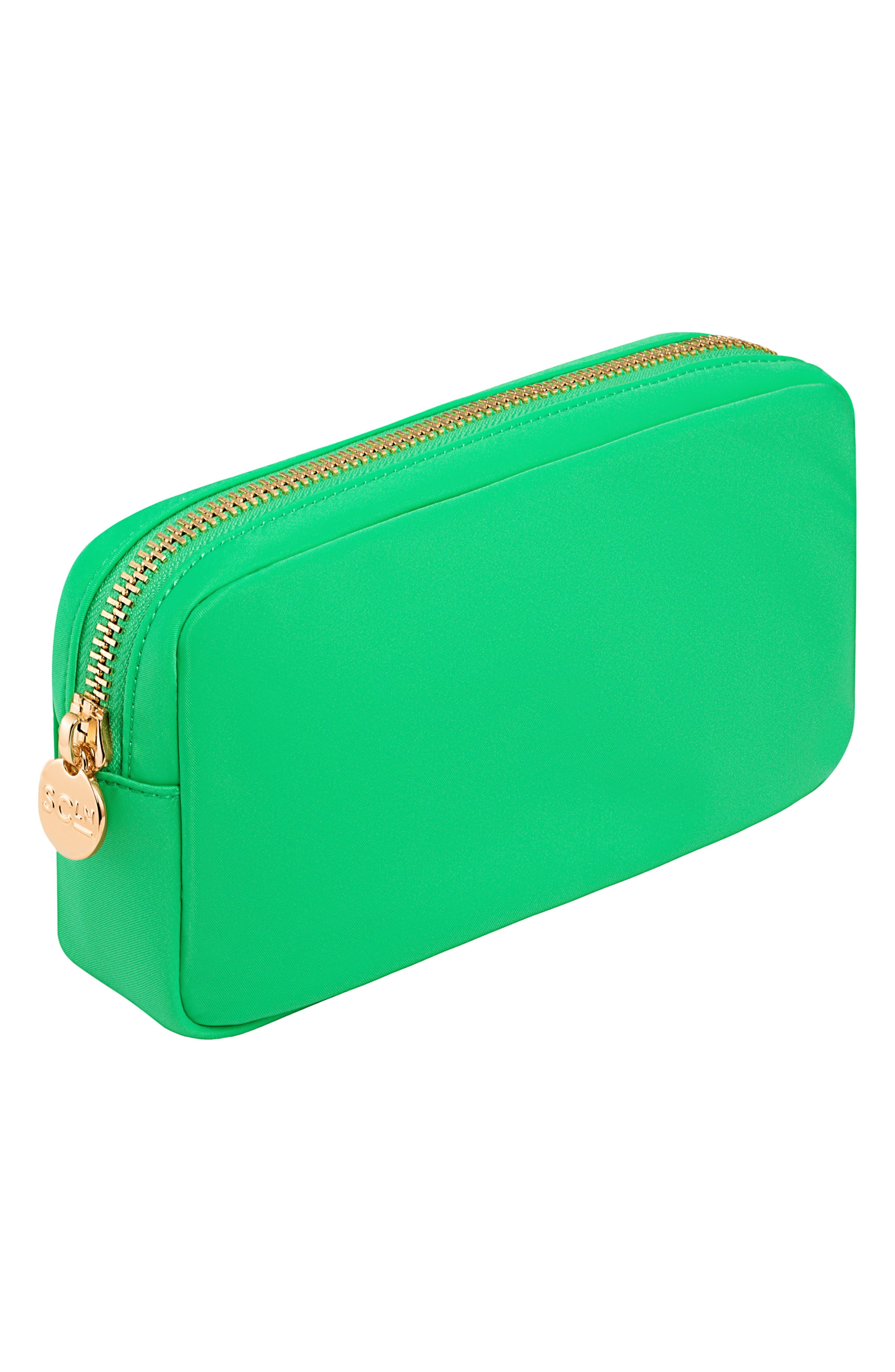 Small Nylon Pouch, Alternate, color, AVOCADO