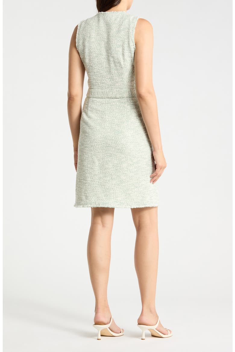 Wynona Sleeveless Button Front Dress, Alternate, color, FADED GREEN