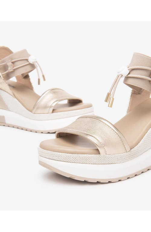 Nerogiardini Bungee Platform Wedge Sandal